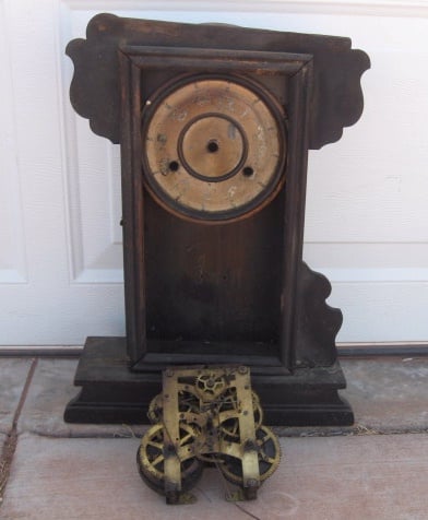 New Haven Clock Before Restoration