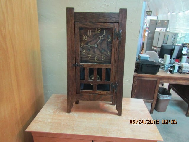 New Haven Santa Clara Clock After Restoration